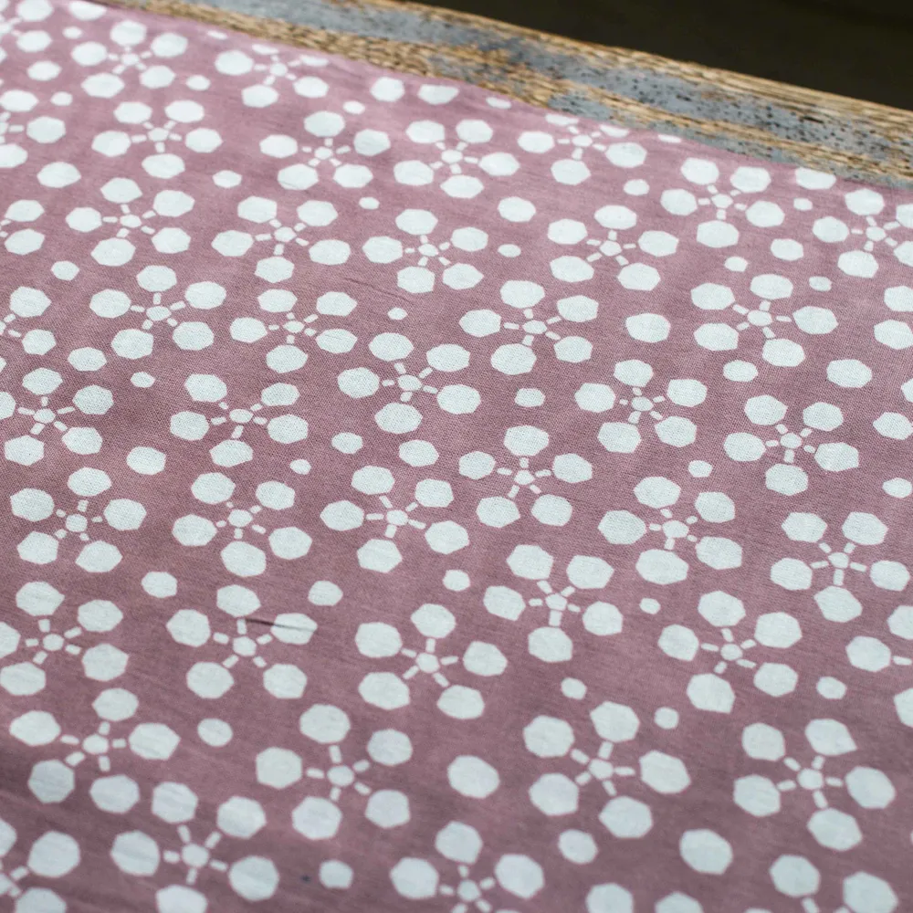 Nouvelle teinture Edo Marukyu Shoten Serviette de réplique gris cerisier 新江戸染 丸久商店