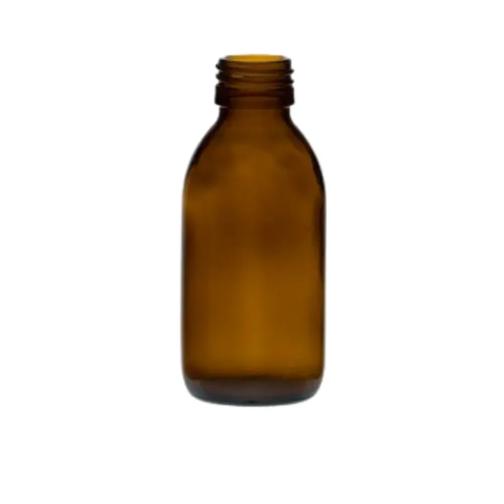 100 ml bouteille d'ambre en verre apothicaire Eco Candle Project