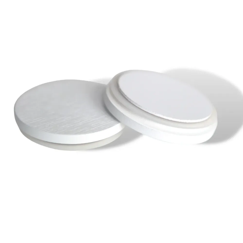 Couvercle en bois blanc Eco Candle Project