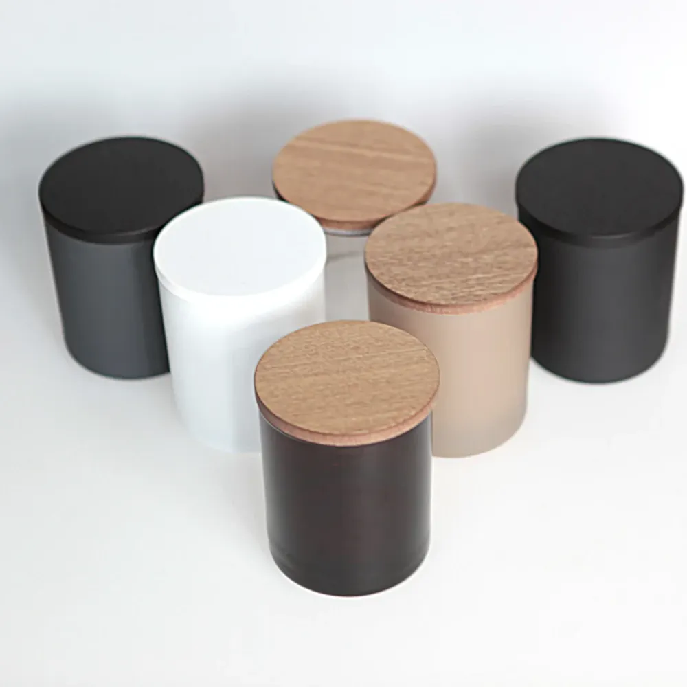 Couvercle en bois noir Eco Candle Project