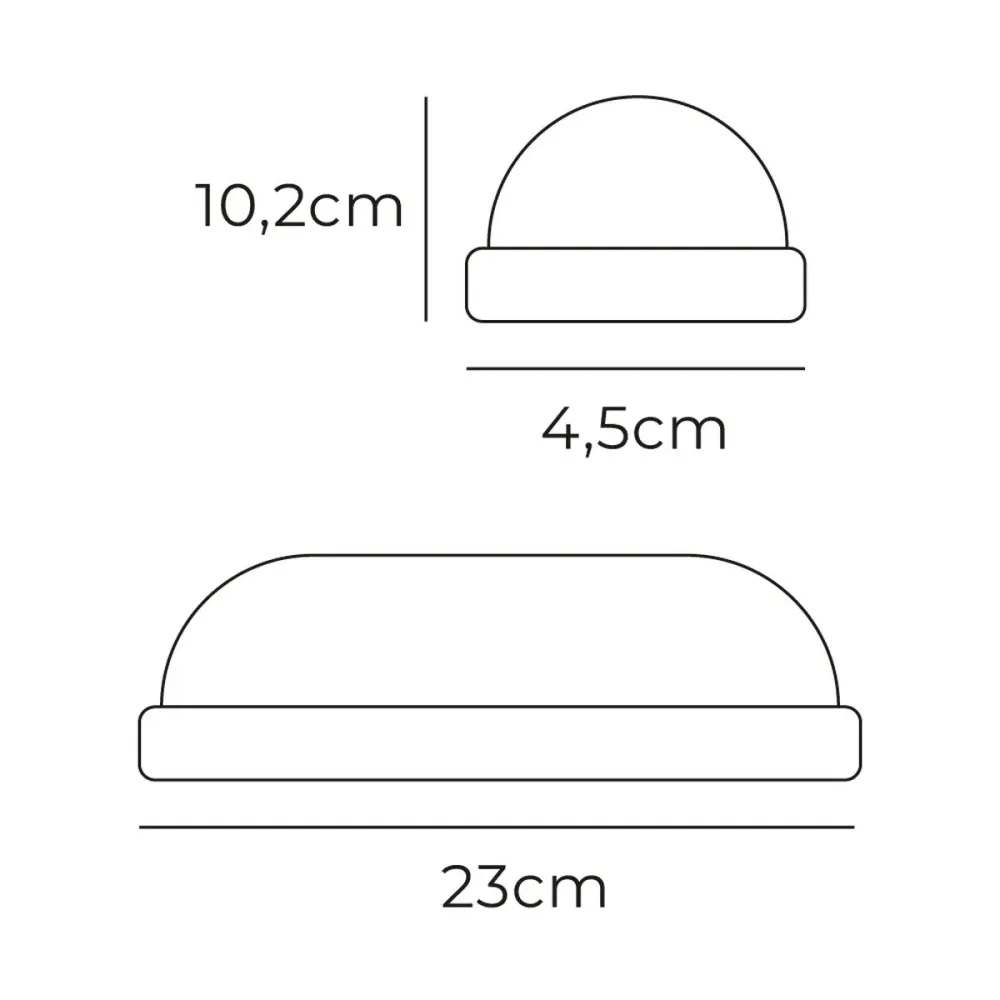 Applique LED EDM 32404 Blanc Aluminium Plastique F 18 W 120 W 1820 Lm E27 Ovale (4000 K) EDM Product
