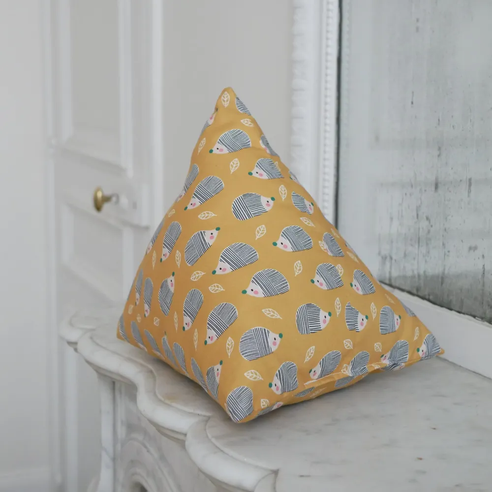 Coussin enfant berlingot - Comme un hérisson Ekrin Atelier