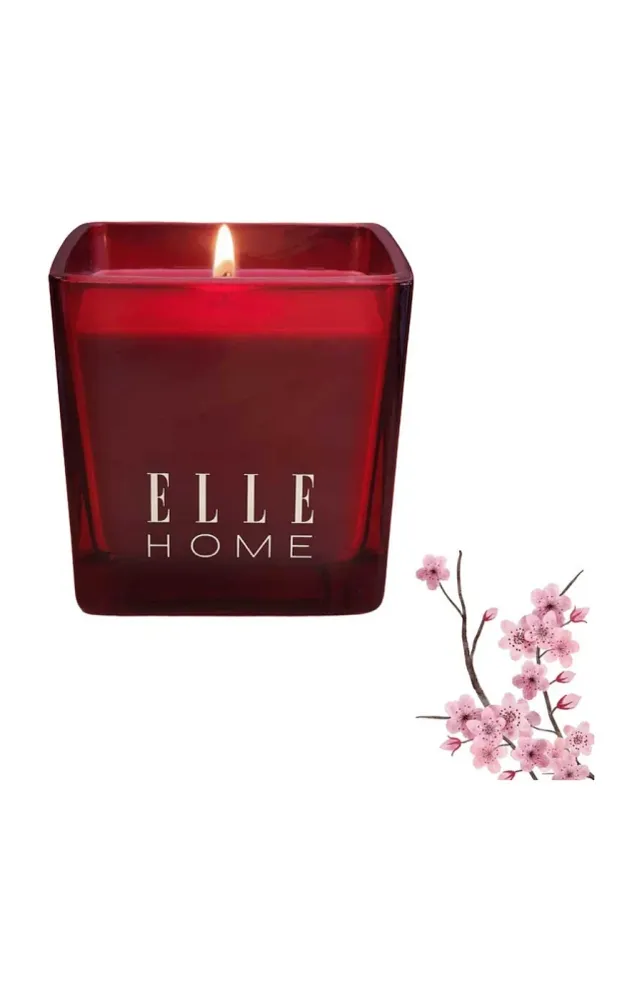 Bougie parfumée - Sakura - Floral - 215 g Elle Decoration