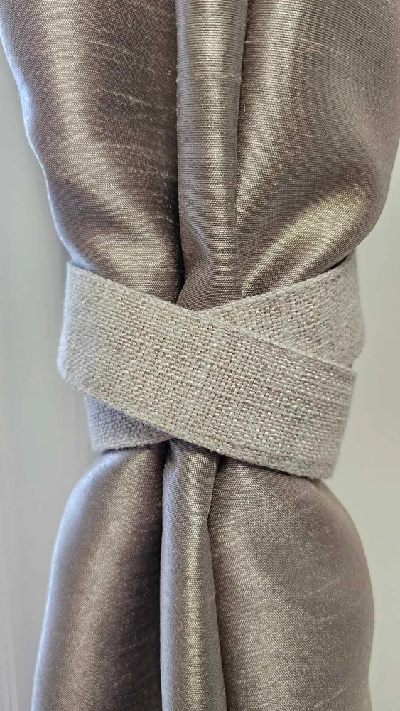 Embrasse Magnétique pour Rideau Rustique - Modèle 22'' x 1'' 1/2