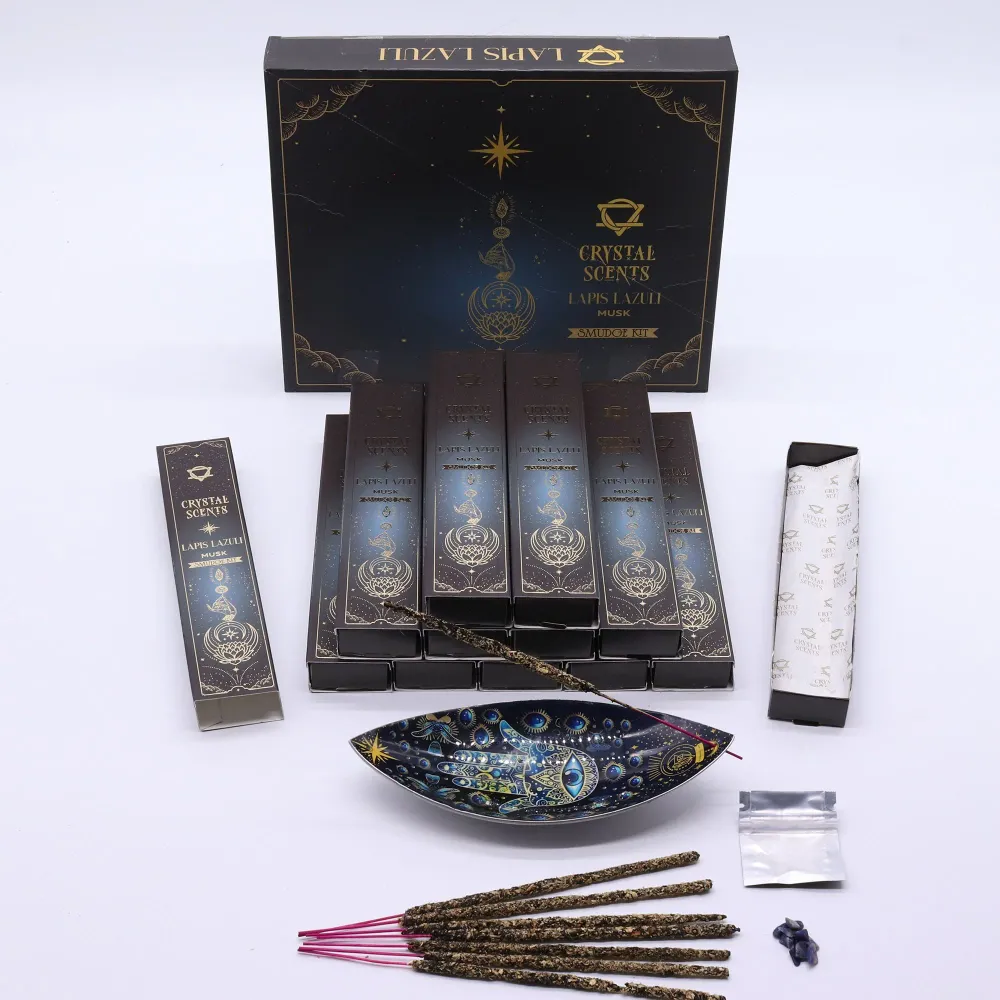 Encens à brûler Lapis Crystal Scents - Musc
