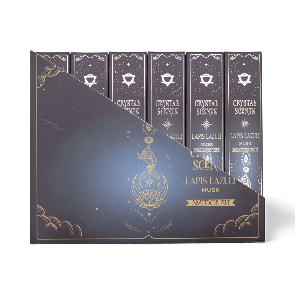 Encens à brûler Lapis Crystal Scents - Musc