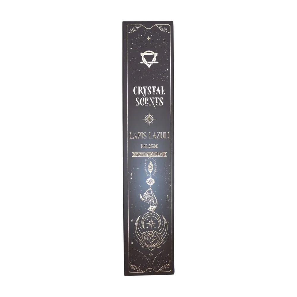 Encens à brûler Lapis Crystal Scents - Musc