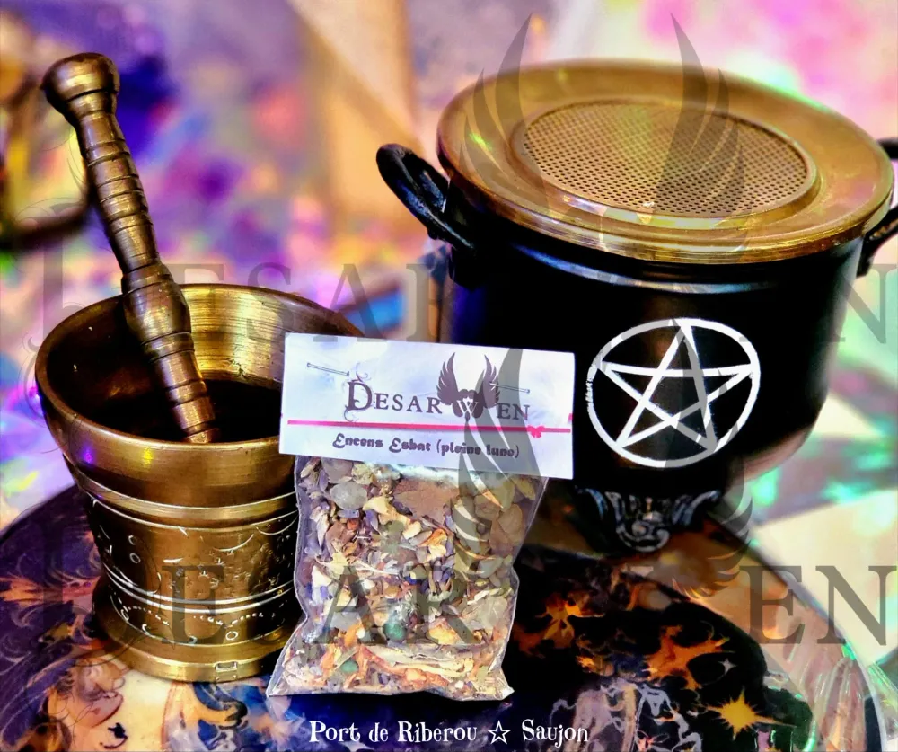 Encens de rituel esbat pleine lune