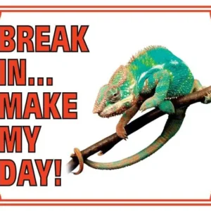 Enseigne de montre caméléon - Break make my day