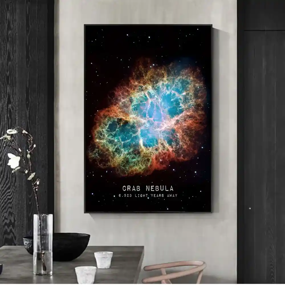 Poster - Nébuleuse du crabe Espace Cosmonaute