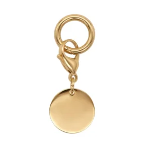 Pendentif avec gravure personnalisée - or Etalon Vert Shop