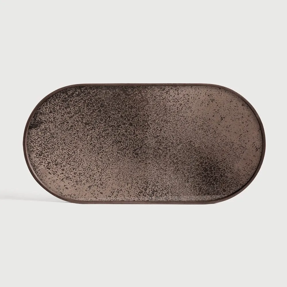 Ethnicraft Plateau en Miroir Aged - Bronze