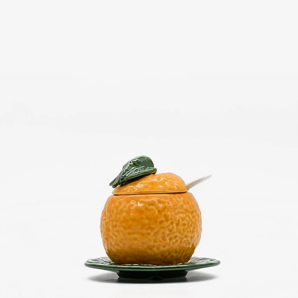 Pot en céramique en forme d'orange - 12cm FAIO