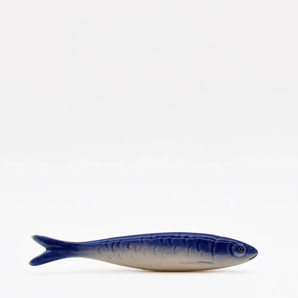 Sardine en céramique de Caldas da Rainha - Bleu FAIO
