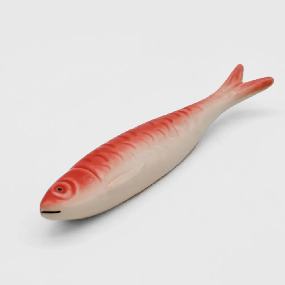 Sardine en céramique de Caldas da Rainha - Rouge FAIO