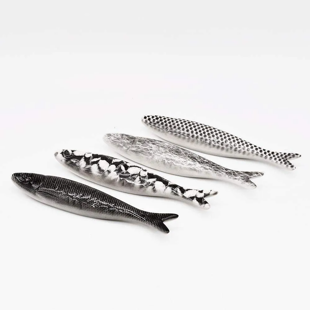 Sardine en céramique naturaliste de Caldas da Rainha FAIO