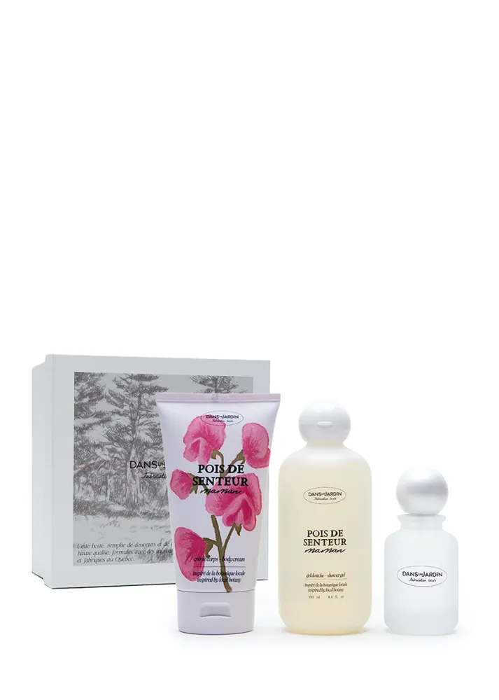 Ensemble cadeau - Pois de senteur maman Fast Bundle