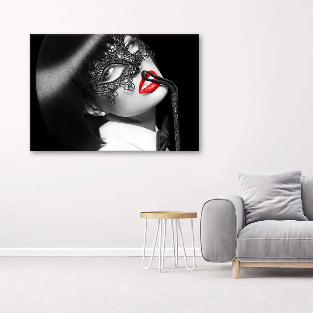 Impression sur toile, Femme tentatrice 60x40 Feeby