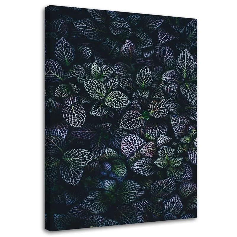 Impression sur toile, Feuilles d'hiver 40x60 Feeby