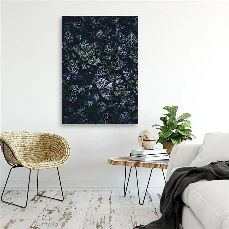 Impression sur toile, Feuilles d'hiver 40x60 Feeby