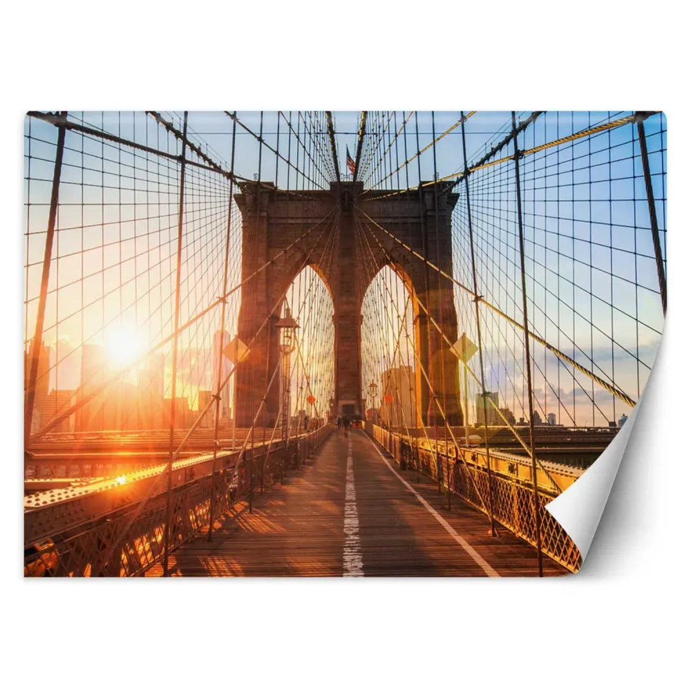 Papier peint, pont de Brooklyn 100x70 Feeby