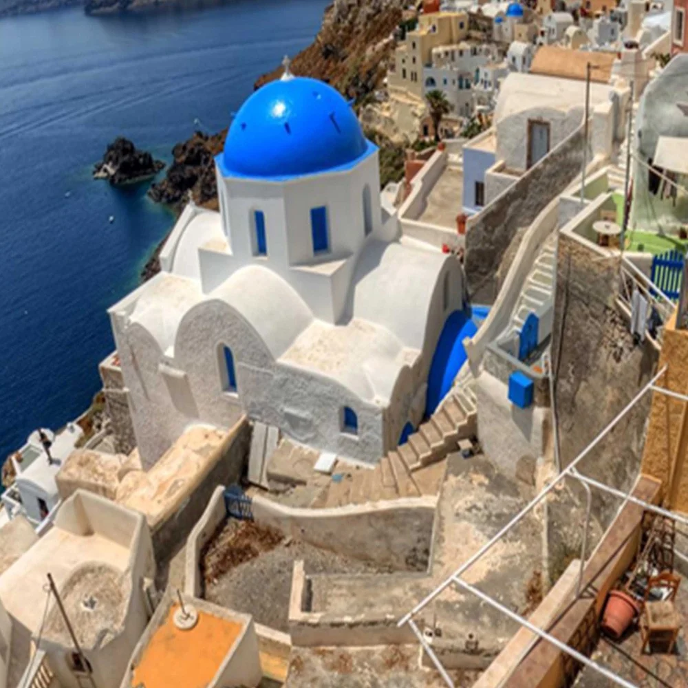 Paravent double face, Santorin Feeby