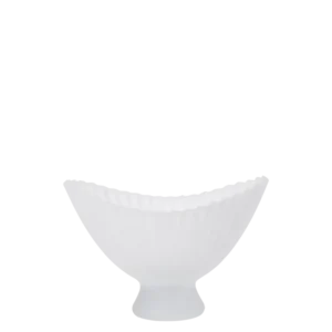 Fountain Glass Bowl - Large - Frosted Ferm Living - COM