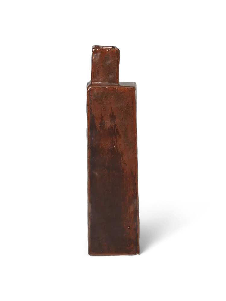 Koa Vase - Large - Red Brown Ferm Living - COM