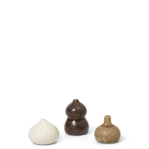 Komo Mini Vases - Set 3 - Multi Ferm Living - COM