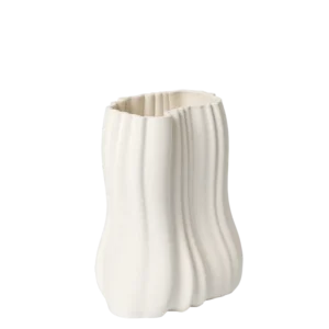 Moire Vase - Small - Off-White Ferm Living - COM