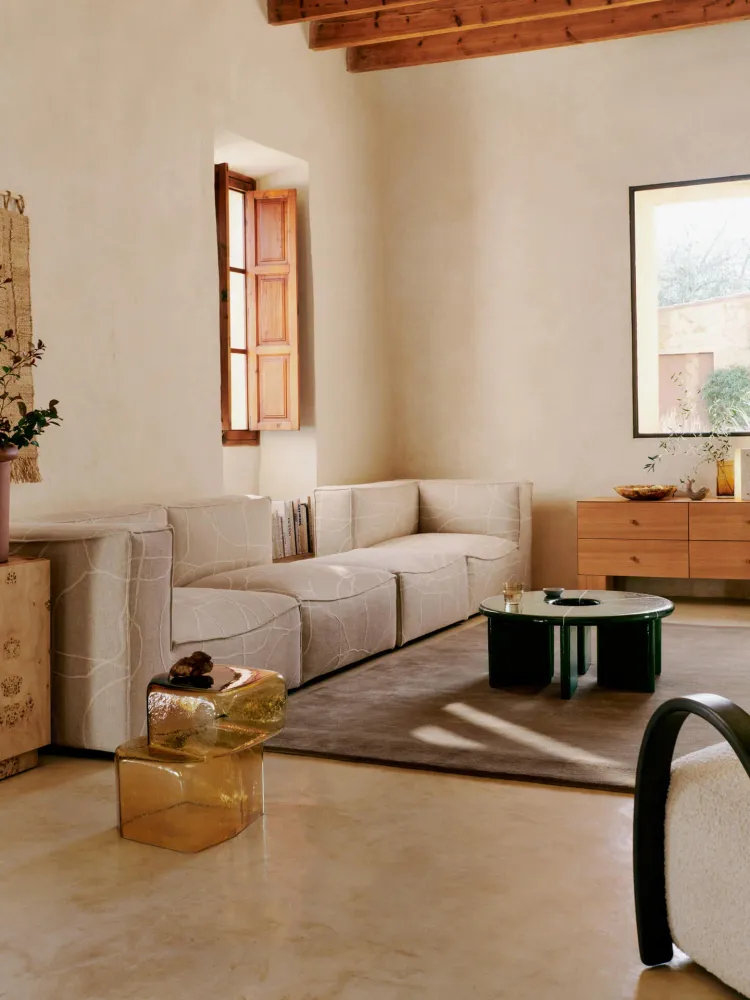Oscil Sculpture - Recycled Amber Ferm Living - COM