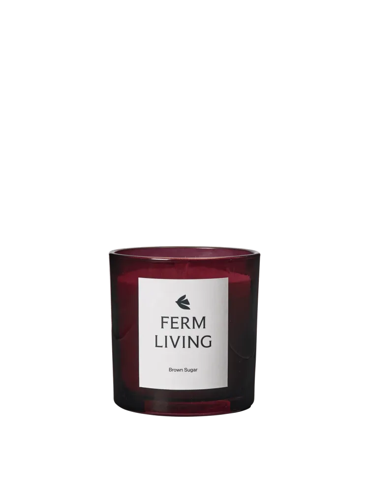 Vitto Scented Candle - Small - Dark Grape Ferm Living - COM