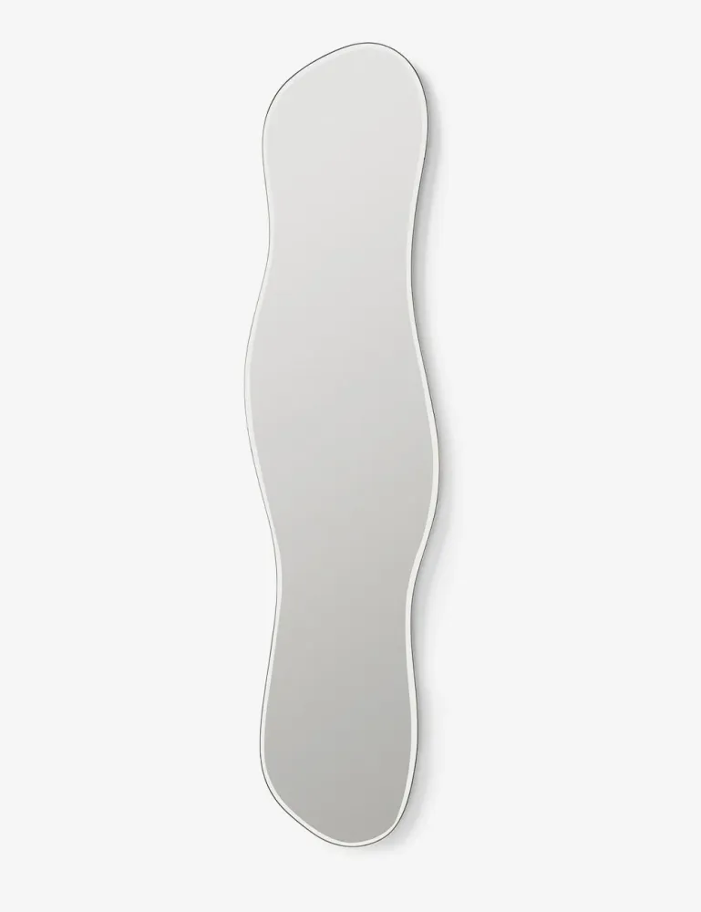 miroir d'étang pleine grandeur chromé Ferm Living