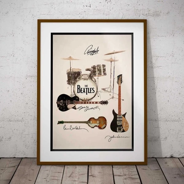 Affiche poster Les Beatles S fine art france