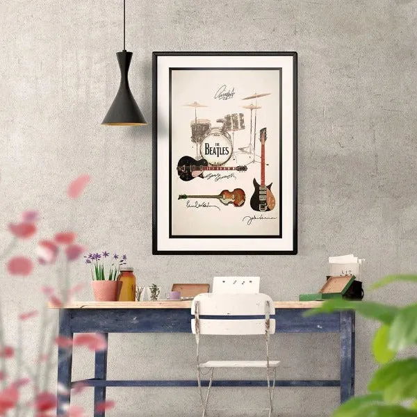 Affiche poster Les Beatles S fine art france