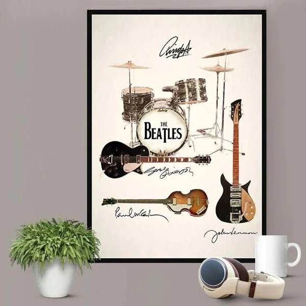 Affiche poster Les Beatles S fine art france