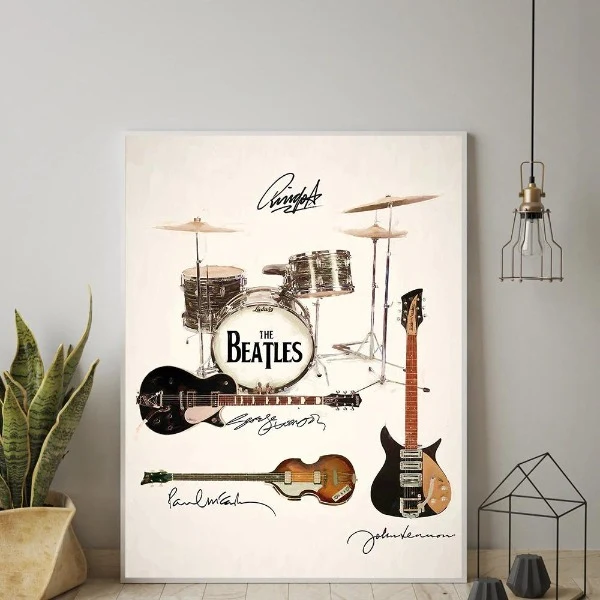 Affiche poster Les Beatles S fine art france