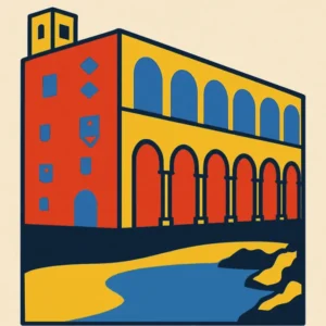 Affiche Guadalajara Bauhaus Fine Artic