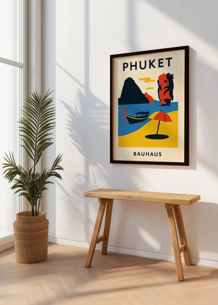 Affiche Phuket Bauhaus Fine Artic