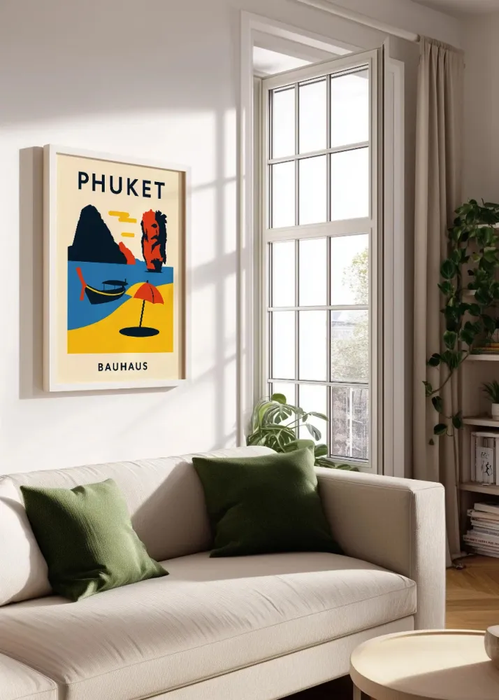 Affiche Phuket Bauhaus Fine Artic
