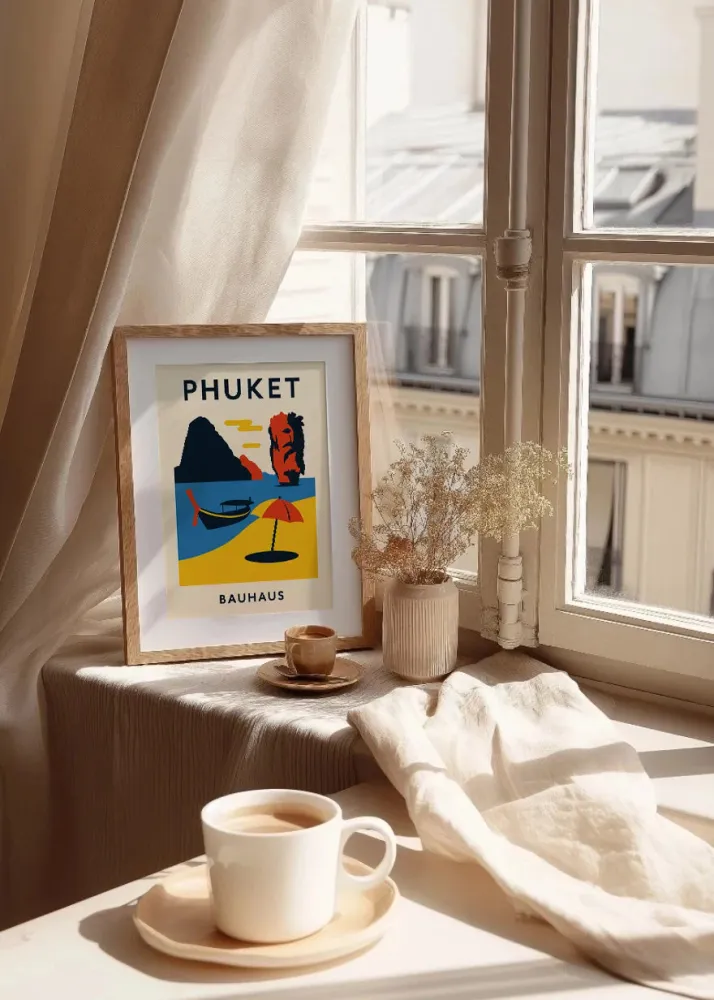 Affiche Phuket Bauhaus Fine Artic