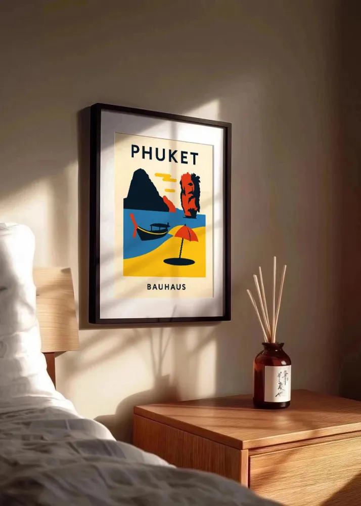Affiche Phuket Bauhaus Fine Artic