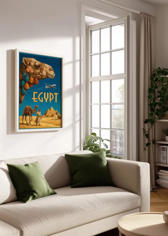Bienvenue en Égypte Fine Artic
