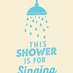 Cette douche est faite pour chanter Fine Artic