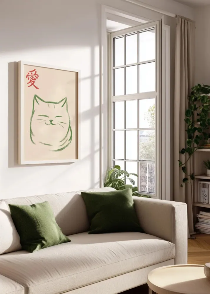 Chat japonais Fine Artic