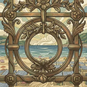 La Concha de Donostia - Art nouveau Fine Artic