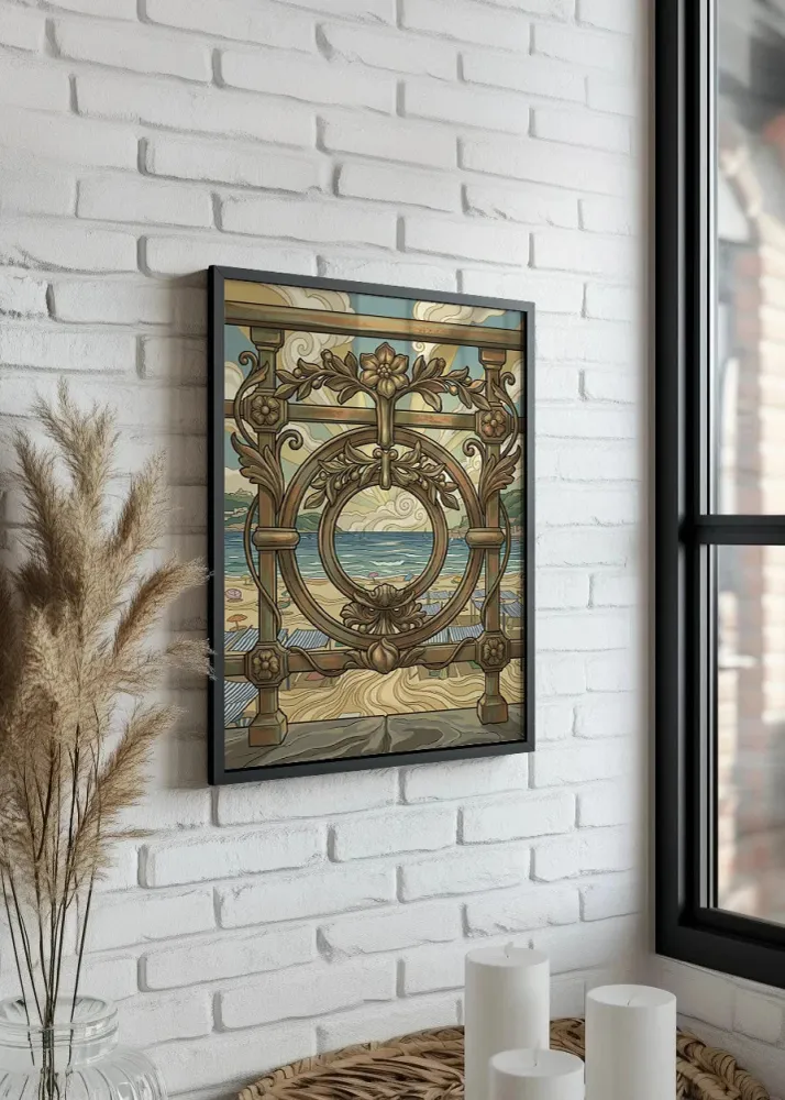 La Concha de Donostia - Art nouveau Fine Artic