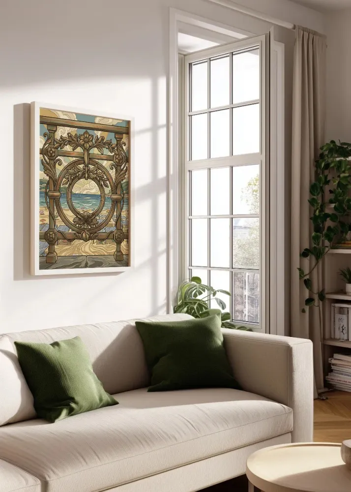 La Concha de Donostia - Art nouveau Fine Artic
