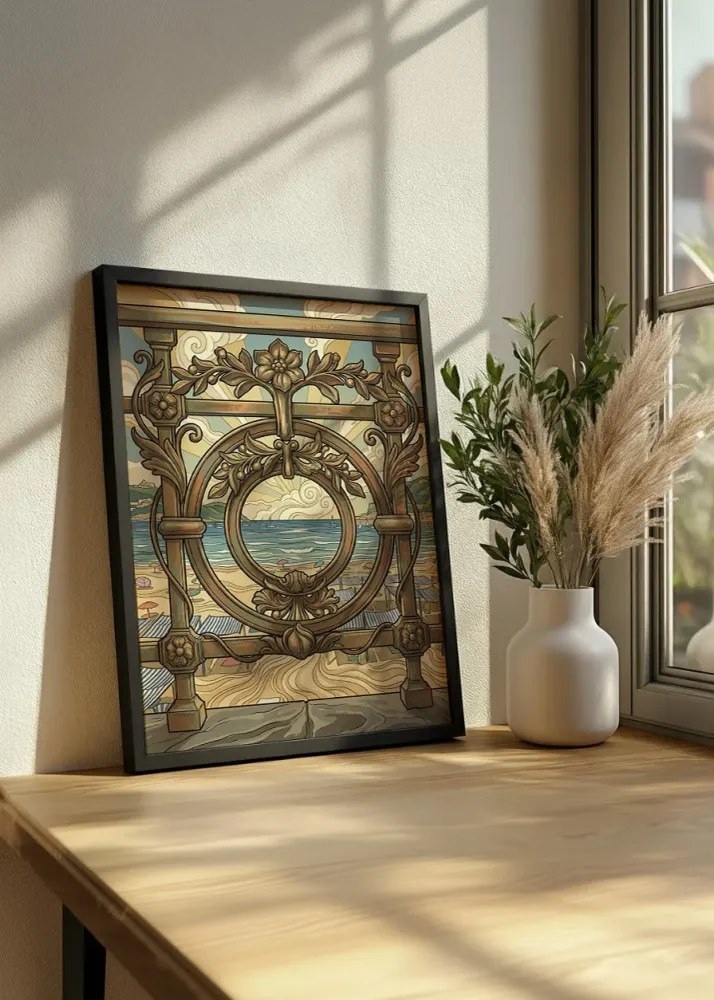 La Concha de Donostia - Art nouveau Fine Artic