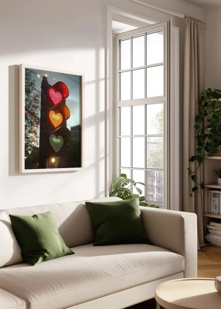 Feu tricolore de l’amour Fine Artic